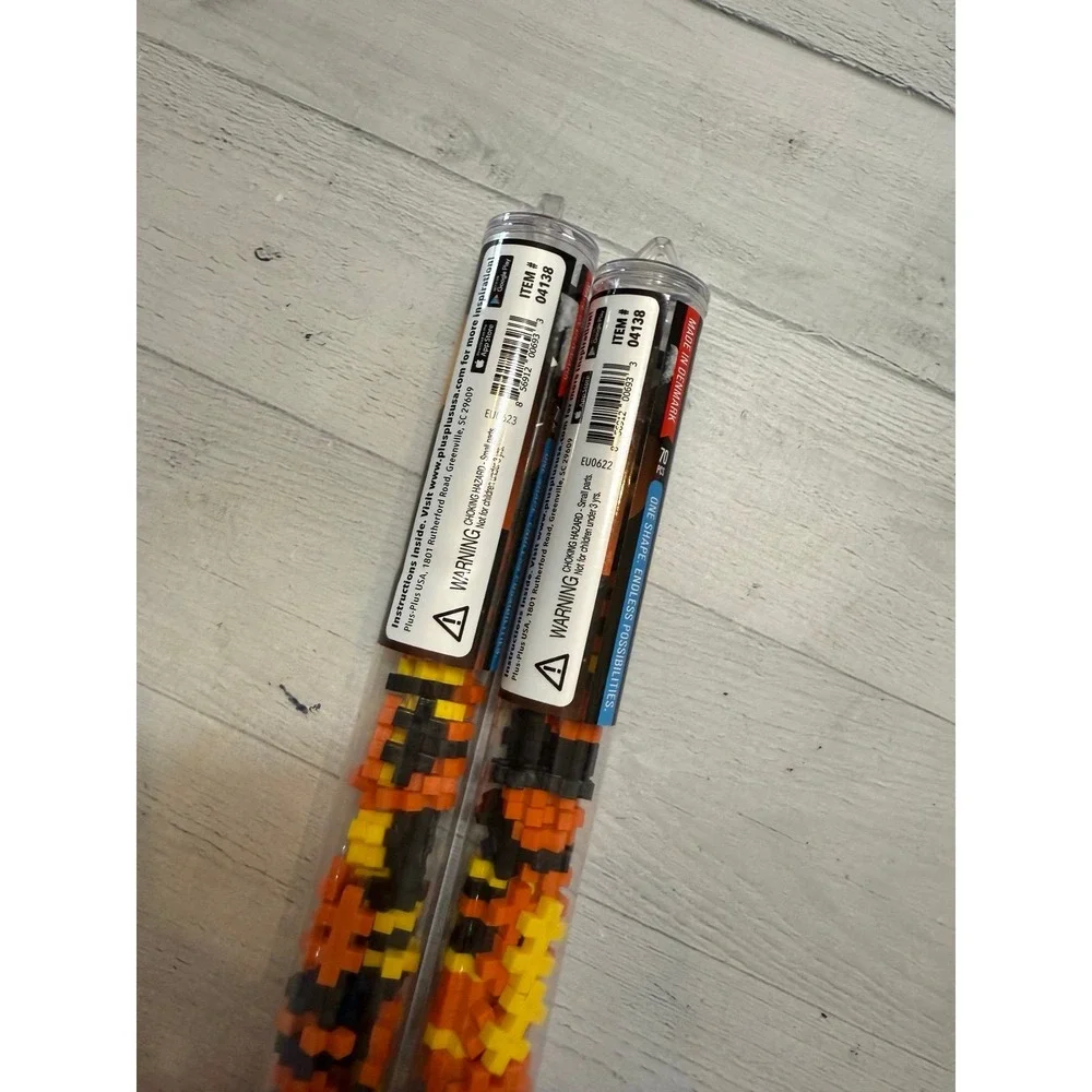 Plus Plus Halloween‎ pumpkin and bat two sets NEW